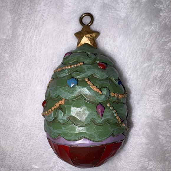 Jim Shore Christmas “Jingle All The Way” Sleigh With 3 Ornaments - Picture 13 of 16